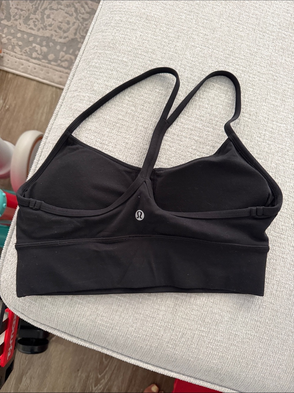 lululemon athletica Black Cross-Back Sports Bralette